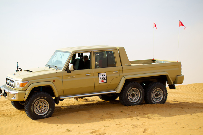 Land Cruiser 6×6, rival pentru G63 AMG 6×6?