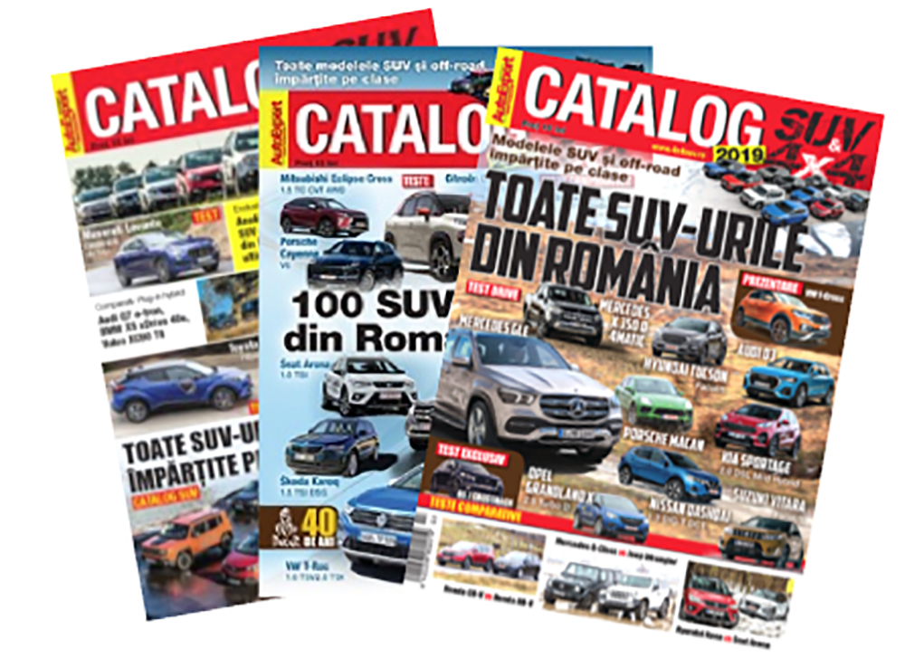 Ediția 2019 a catalogului SUV poate fi cumpărată din rețelele de distribuție